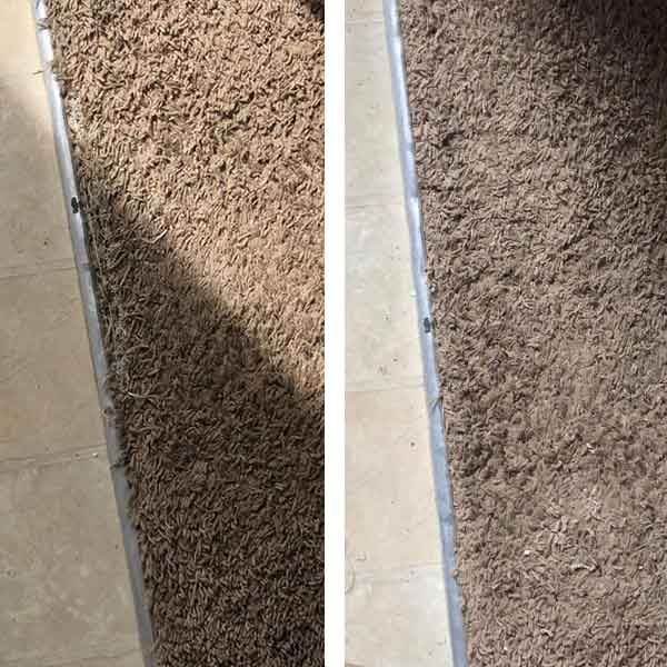 Carpet Repair Before and After